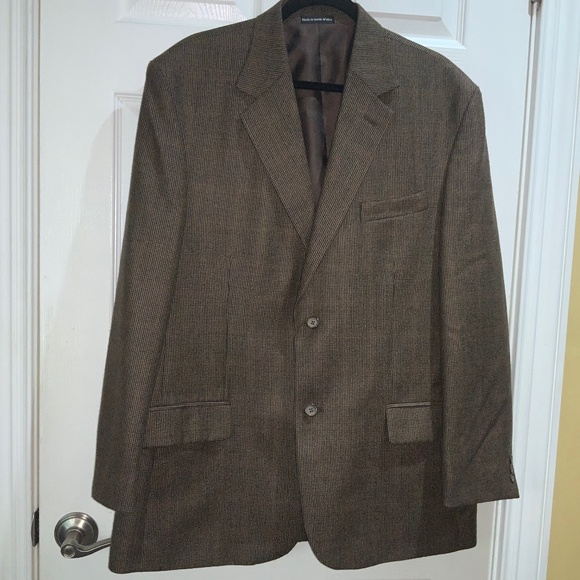 Allyn Saint George lambswool tweed jacket Sz 42R lined msr - Picture 1 of 9